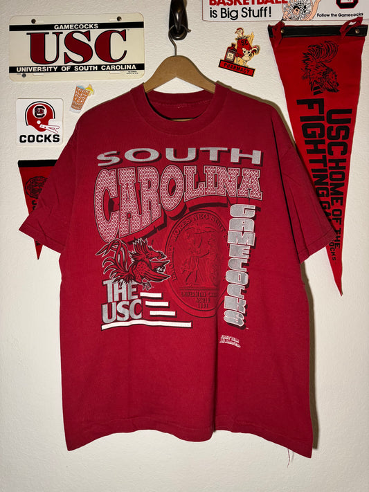 90s Gamecock Crest Tee