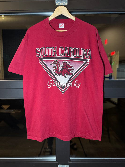 80s S.Carolina Gamecock Triangle Tee