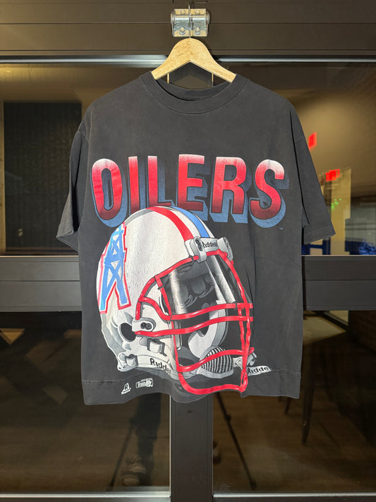 90s Cropped TN Oilers Tee