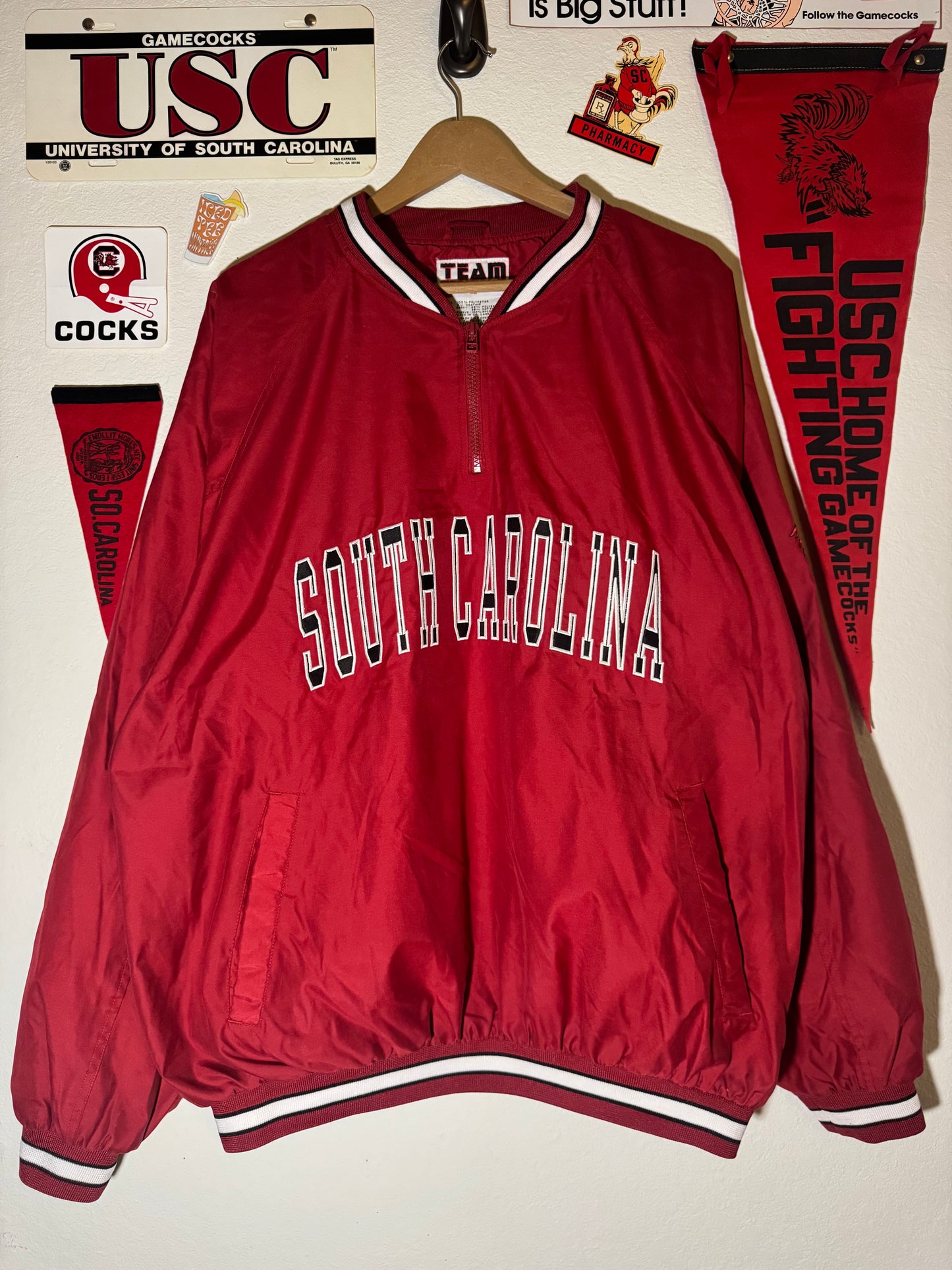 90s S.Carolina Windbreaker Crewneck