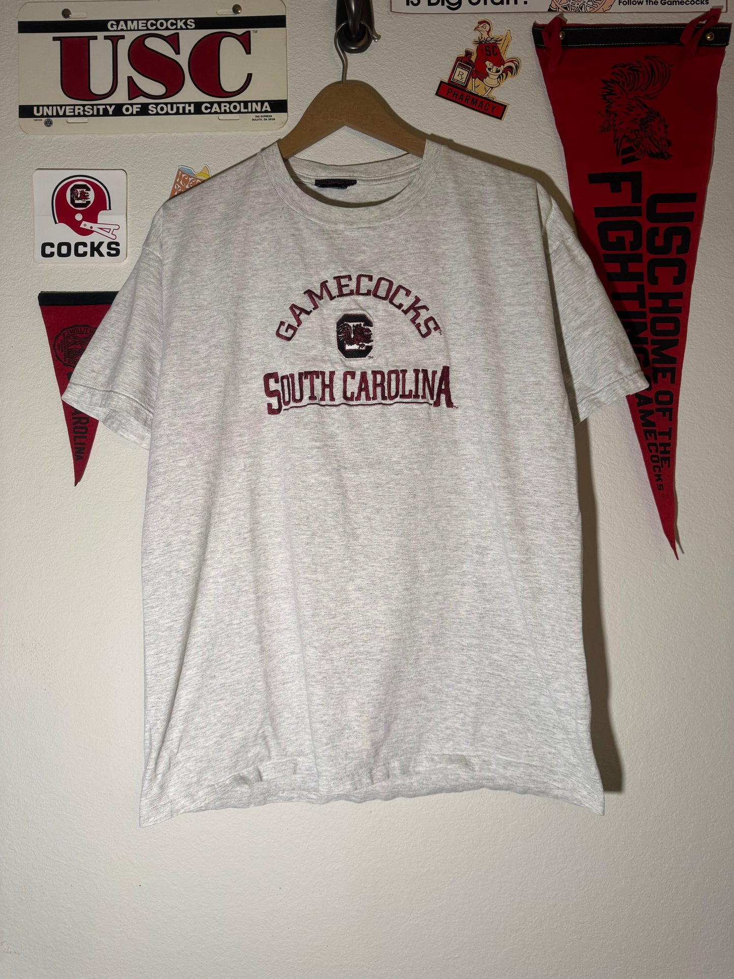 Y2K Embroidered USC Gamecock Tee