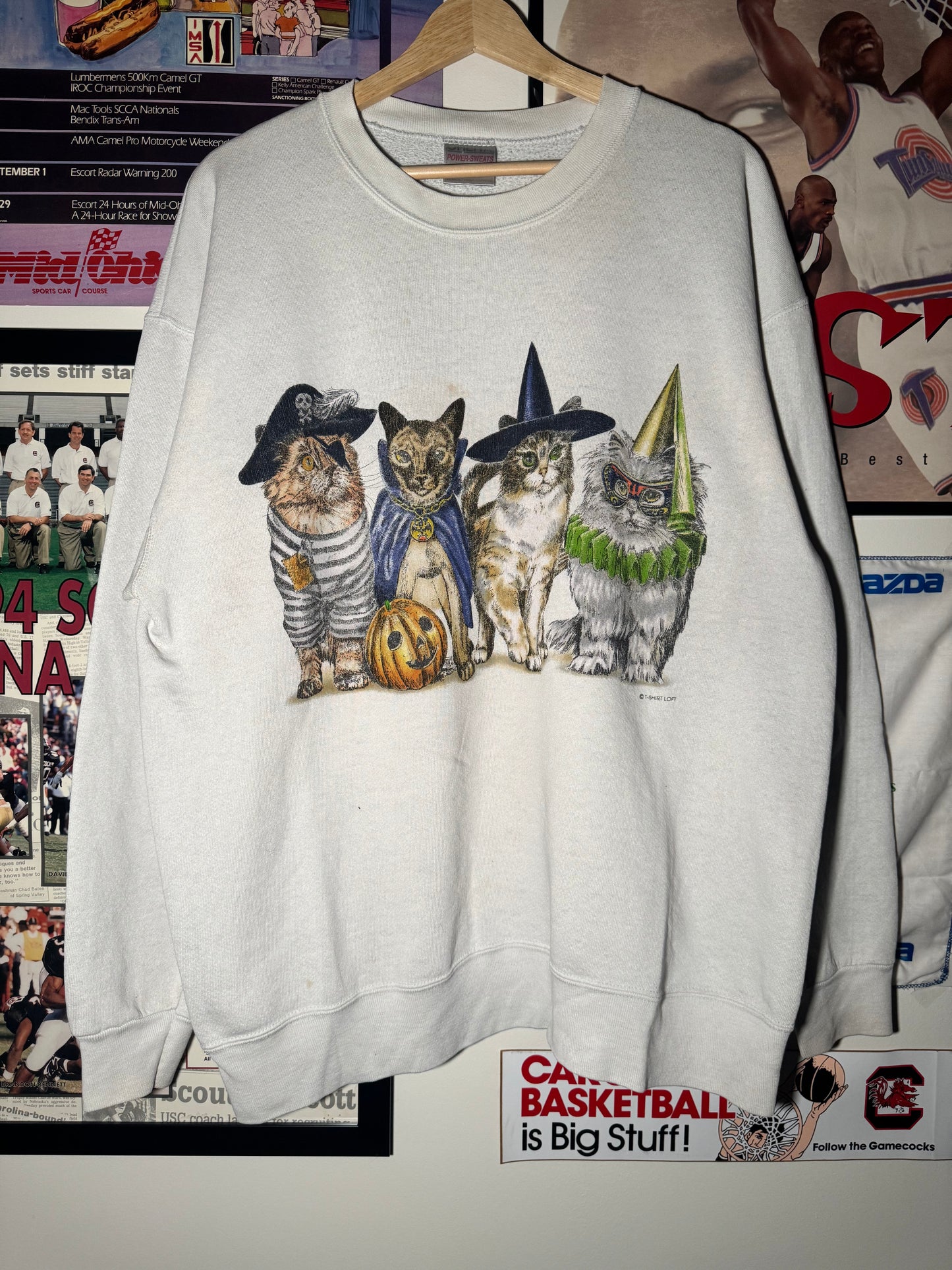 90s Halloween Cat Crewneck