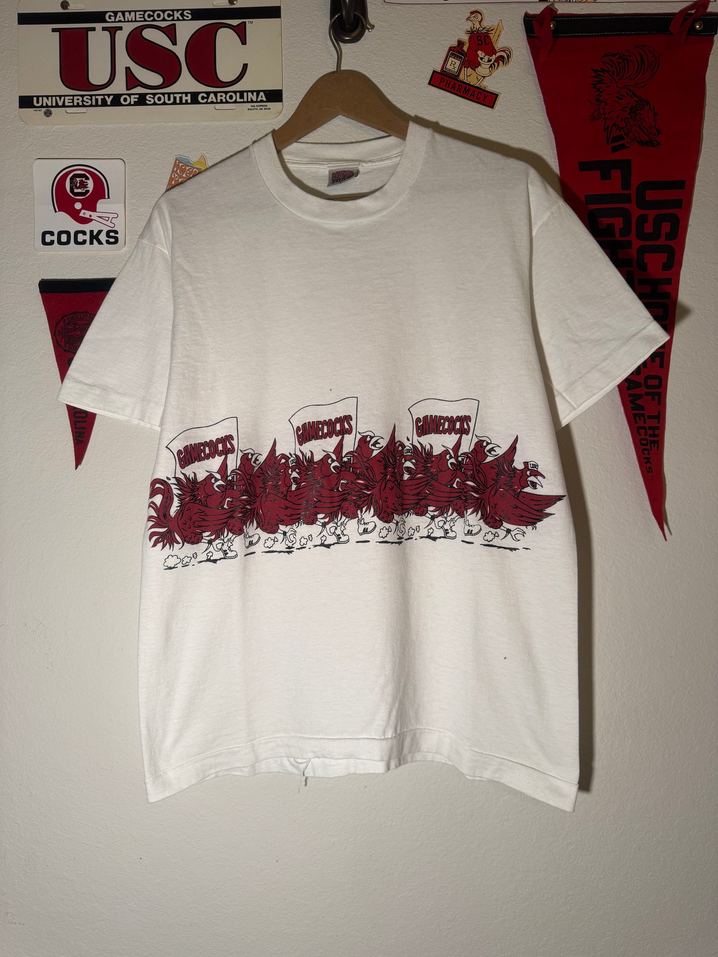 90s Gamecock Parade Wrap Around Tee