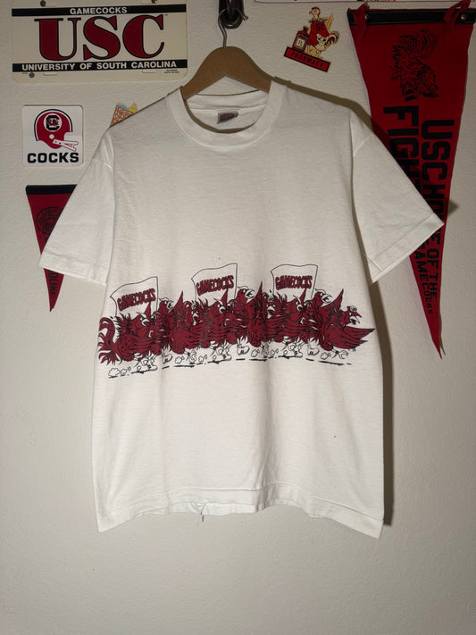 90s Gamecock Parade Wrap Around Tee