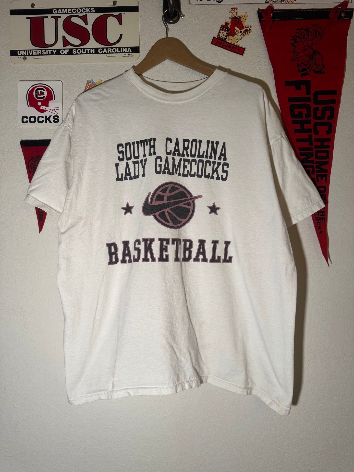 90s Lady Gamecocks Basketball Tee