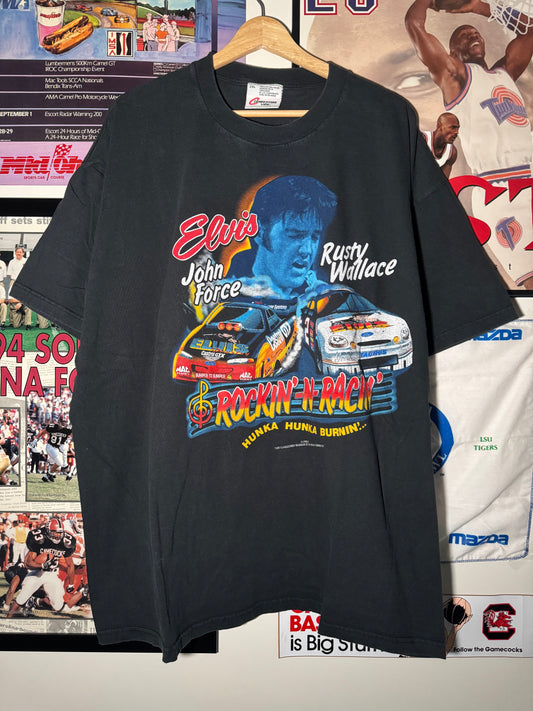 90s Rusty Wallace Elvis Tee