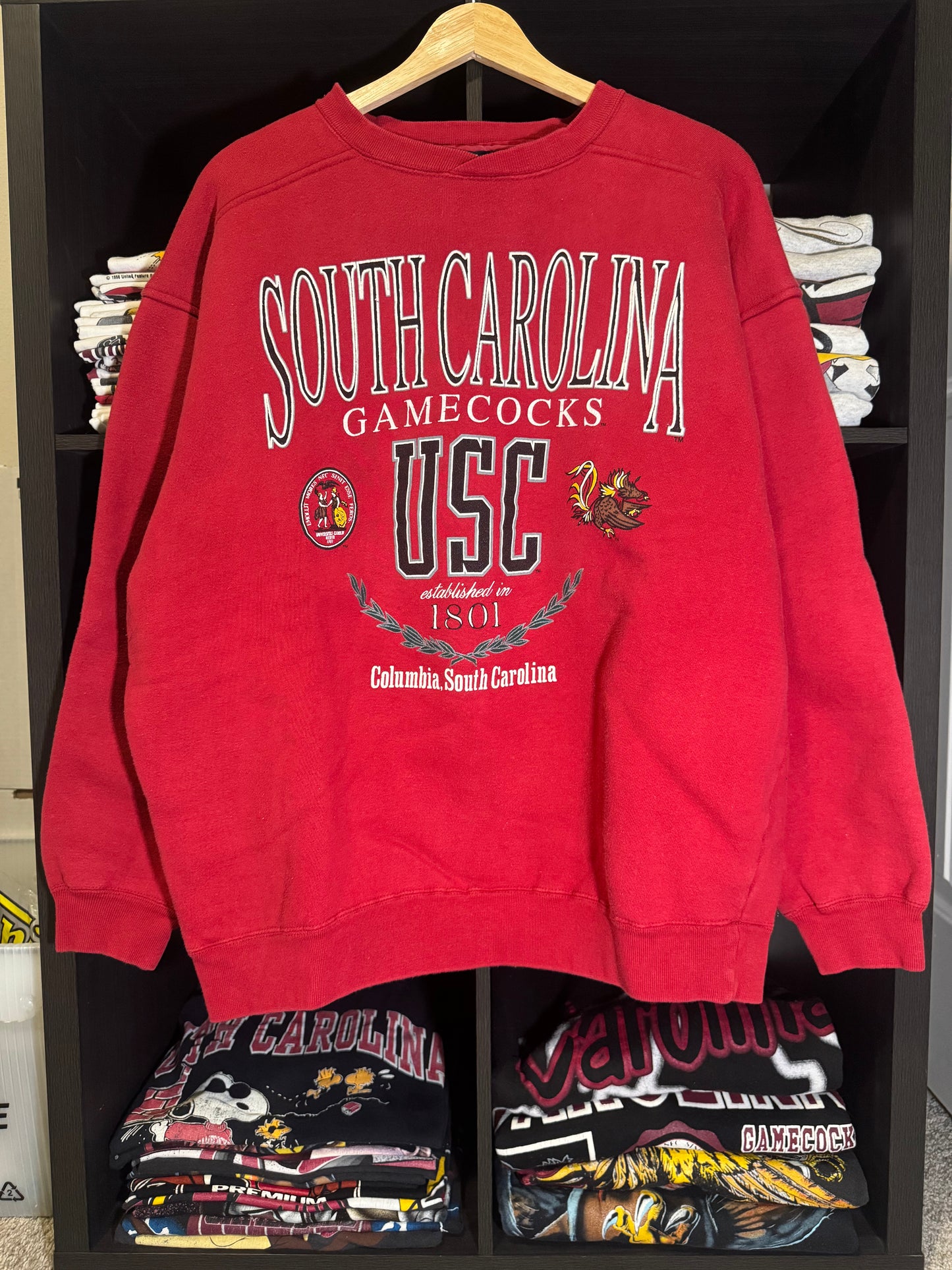 90s USC Gamecocks Crest Sweatshirt