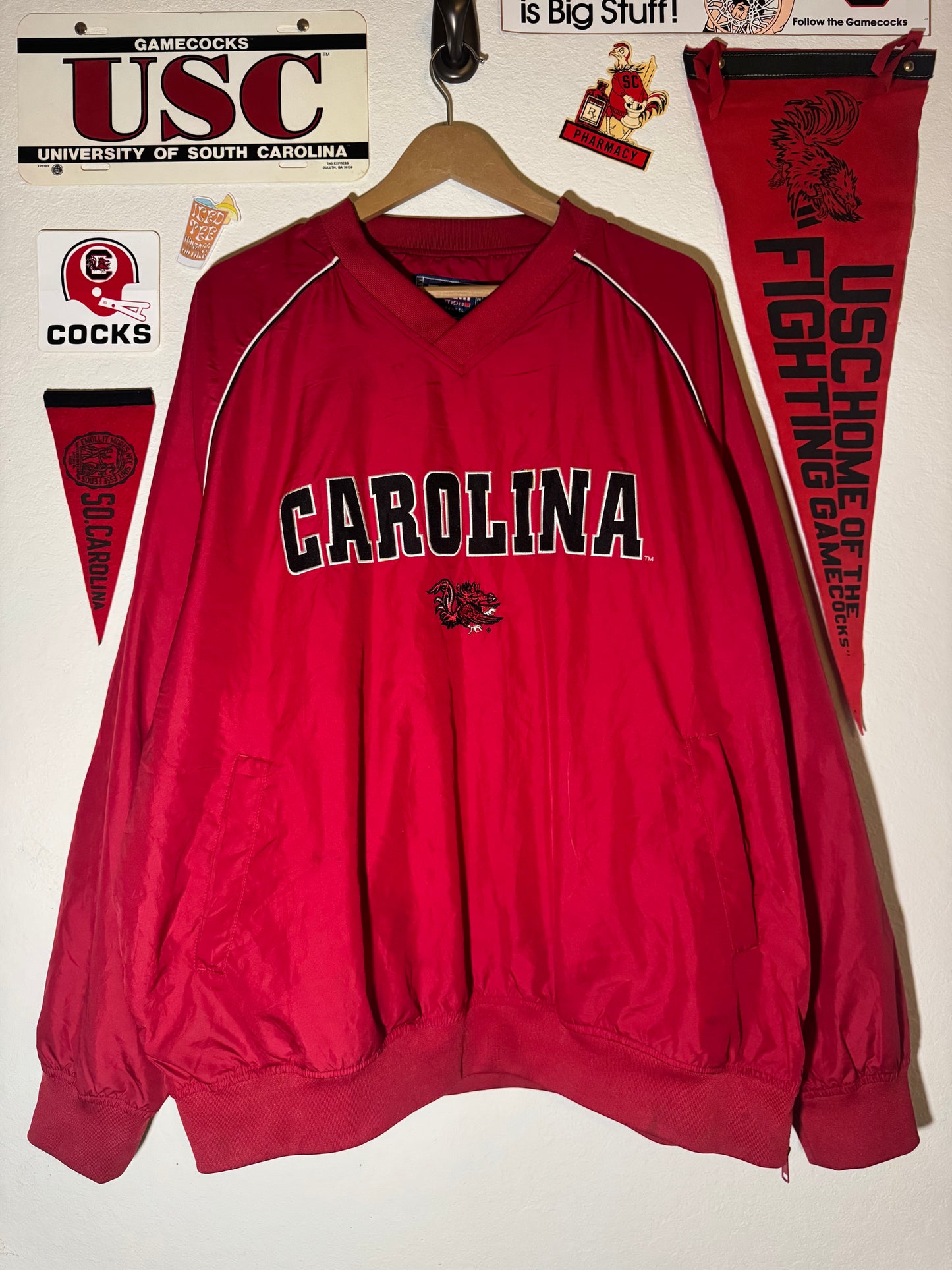 90s Carolina Windbreaker Crewneck