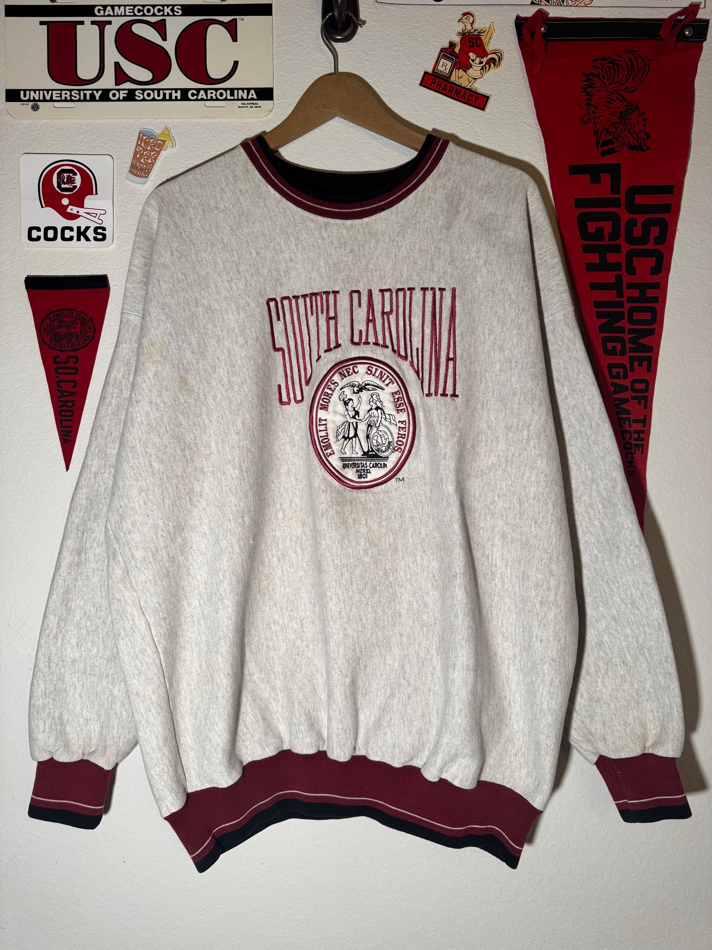 90s S. Carolina Crest Crewneck