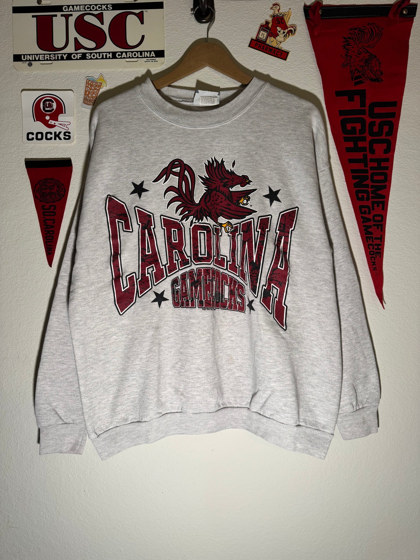 90s Carolina Gamecock Crewneck