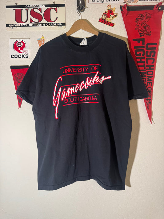 90s Cursive Gamecock Tee