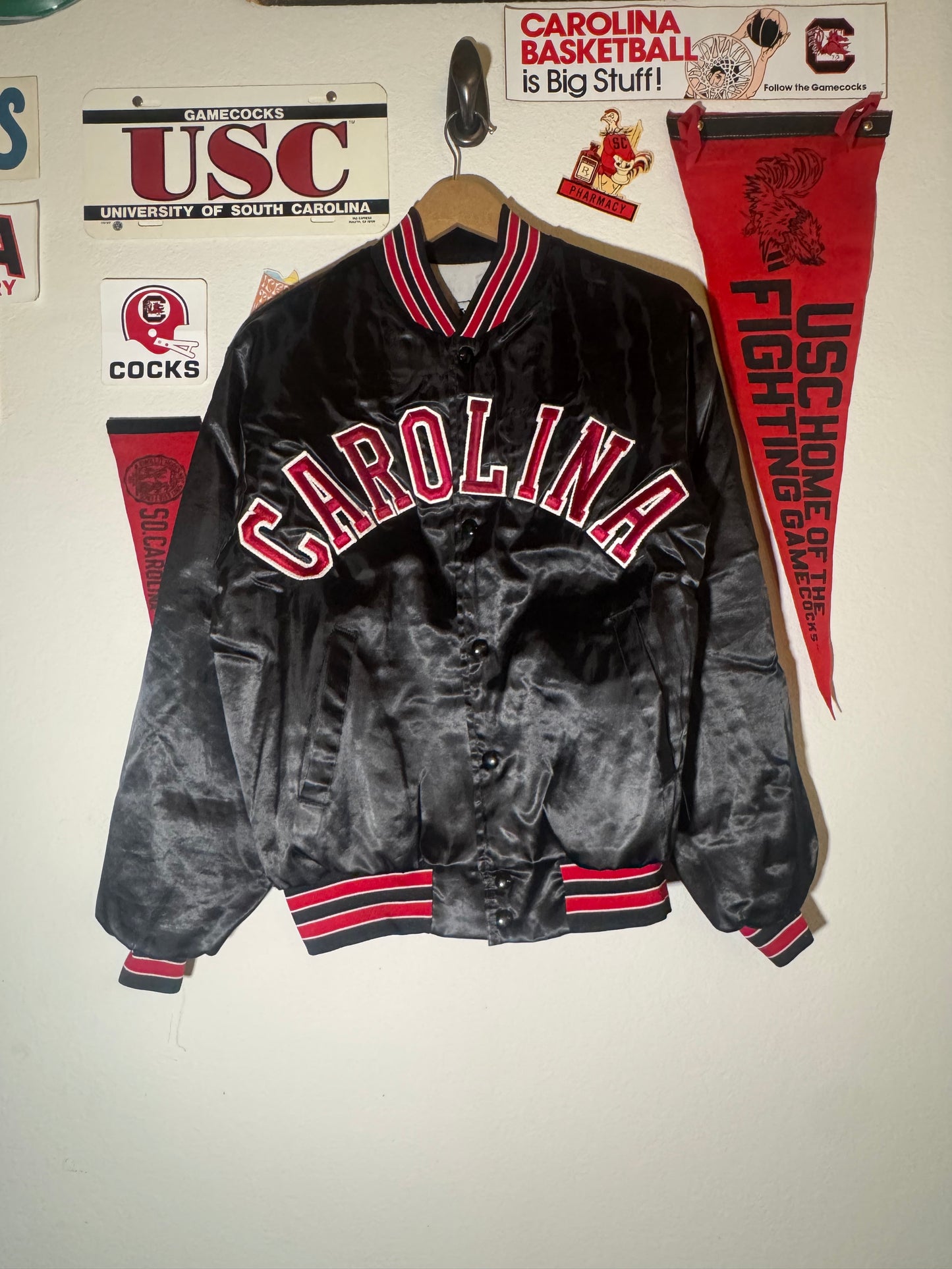 80s Swingster Carolina Satin Bomber