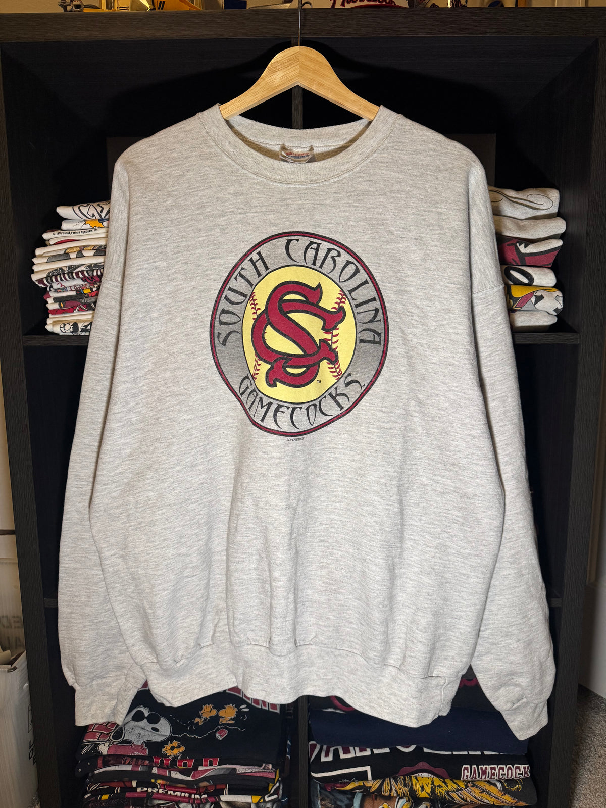 90s South Carolina Baseball Crewneck