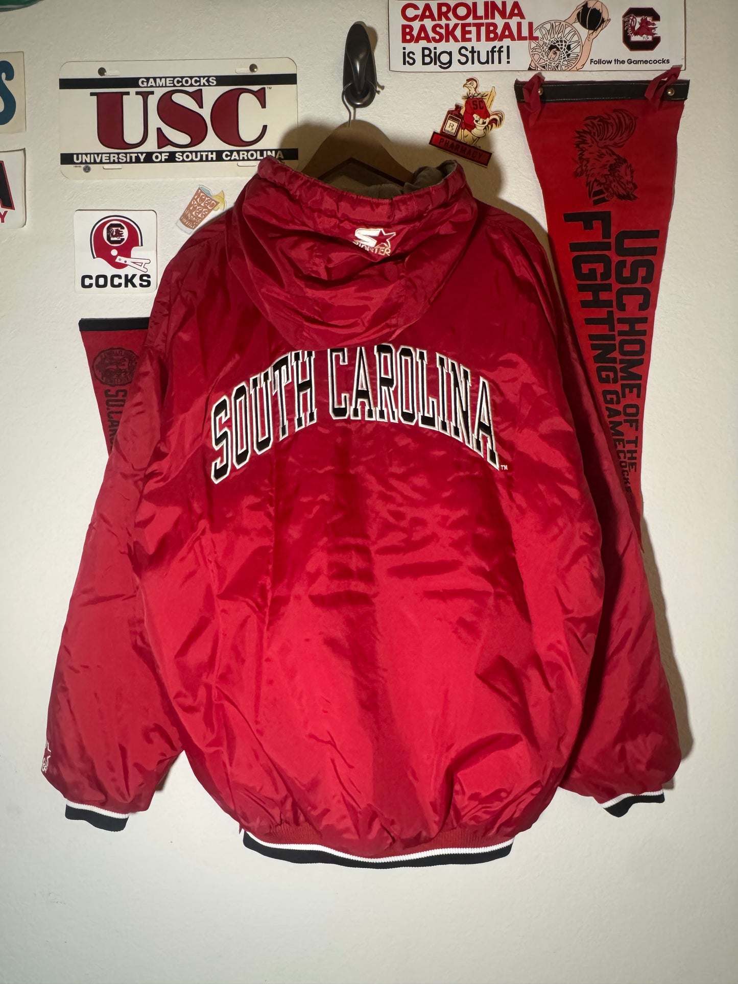 90s Starter South Carolina Puffer