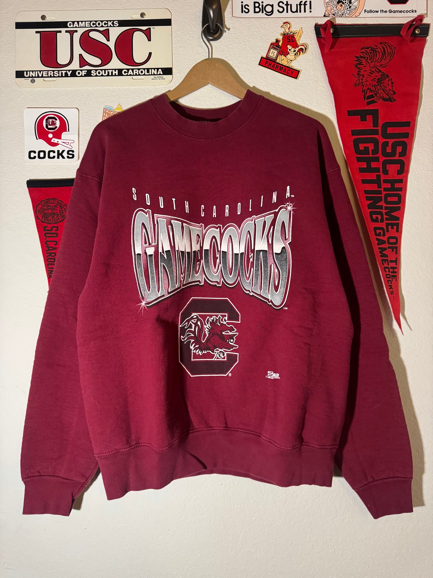 90s Gamecock Metallic Sweatshirt