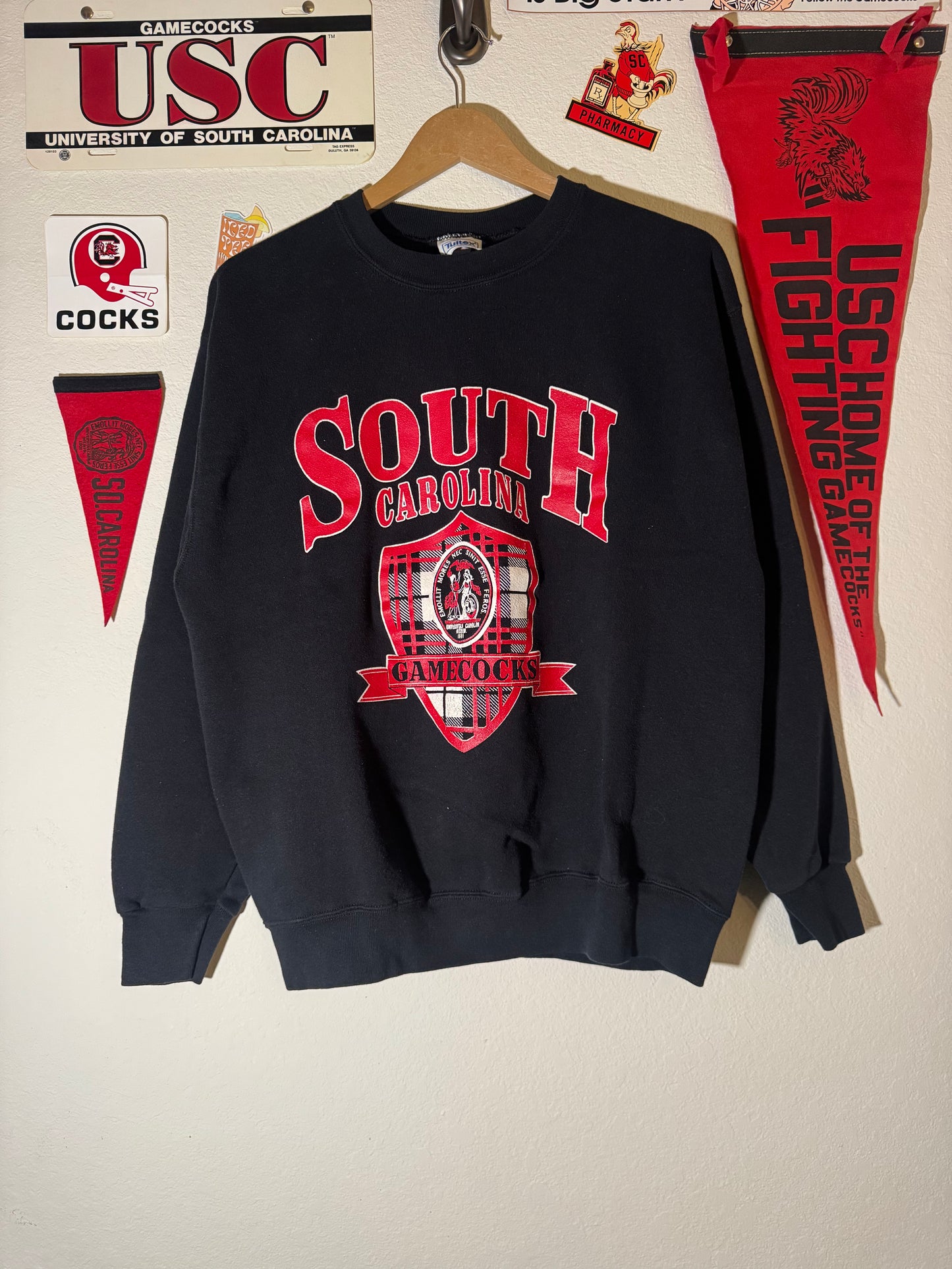 90s South Carolina Shield Crewneck