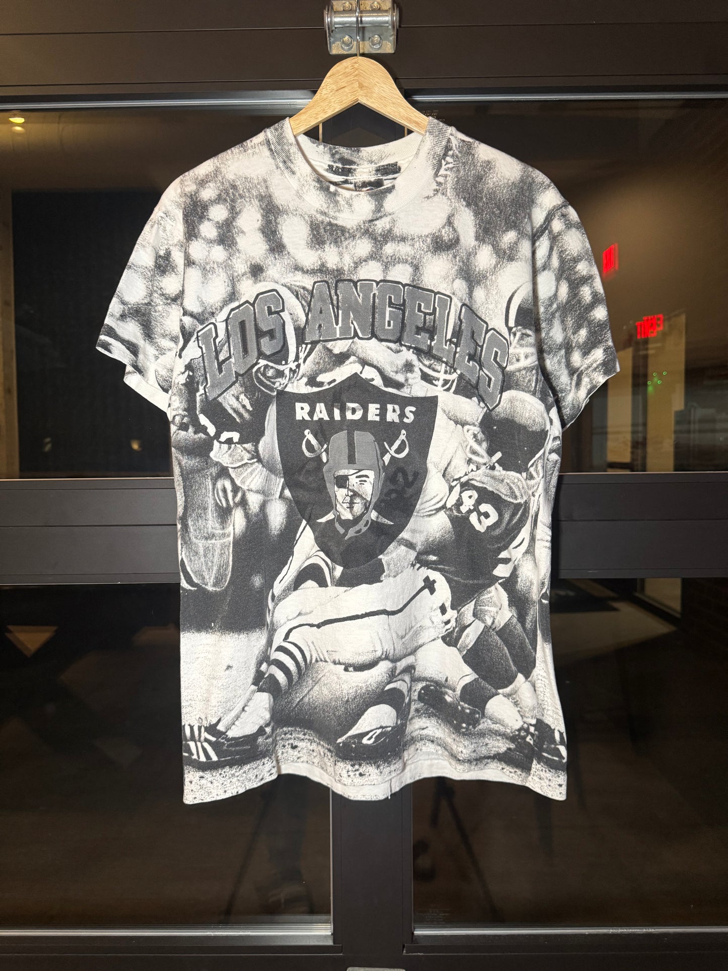 90s LA Raiders AOP Tee