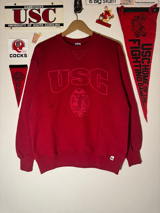 90s USC Gamecock Crest Crewneck