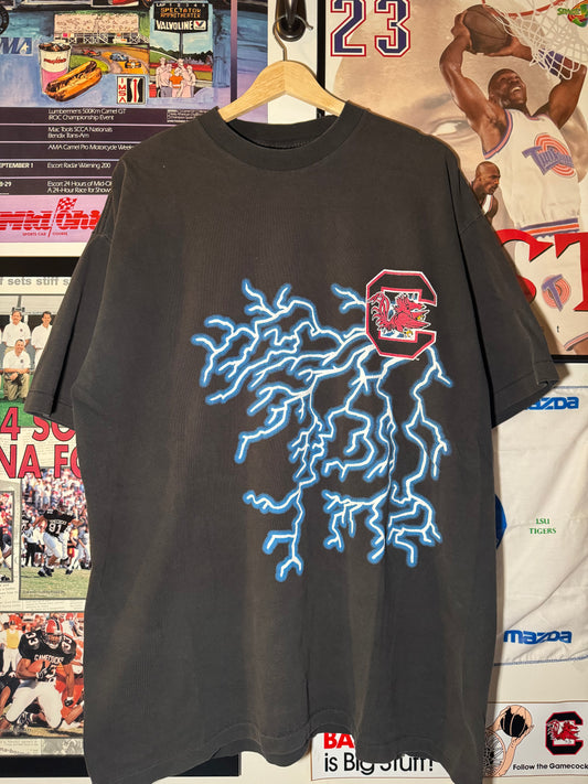 90s Gamecock Lightning Tee
