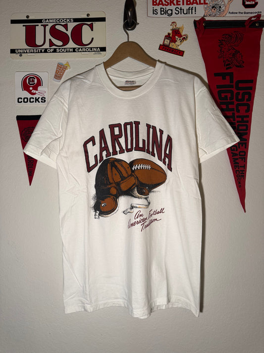 80s Carolina Football Helmet Tee