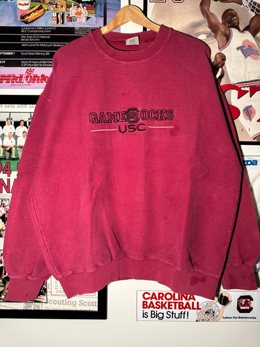 90s USC Gamecocks towel Crewneck