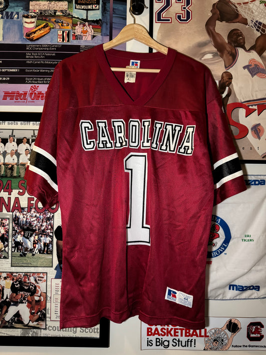 90s Carolina Football Russell Jersey