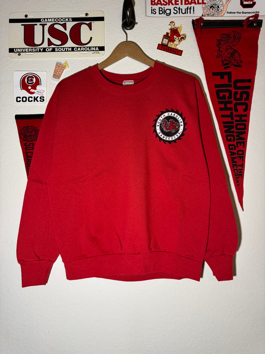 90s Gamecock Circle Saw Crewneck