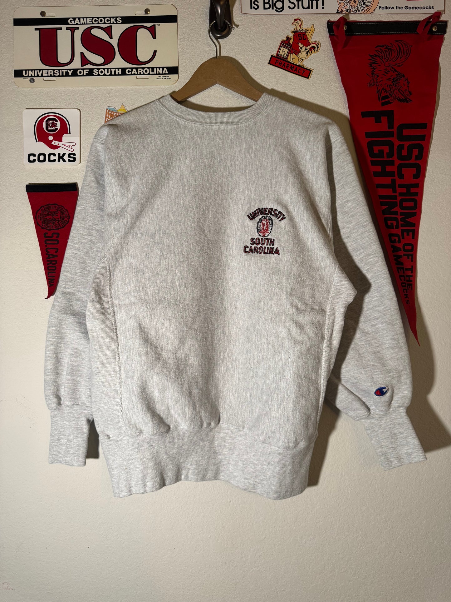 90s Carolina Crest Reverse Weave