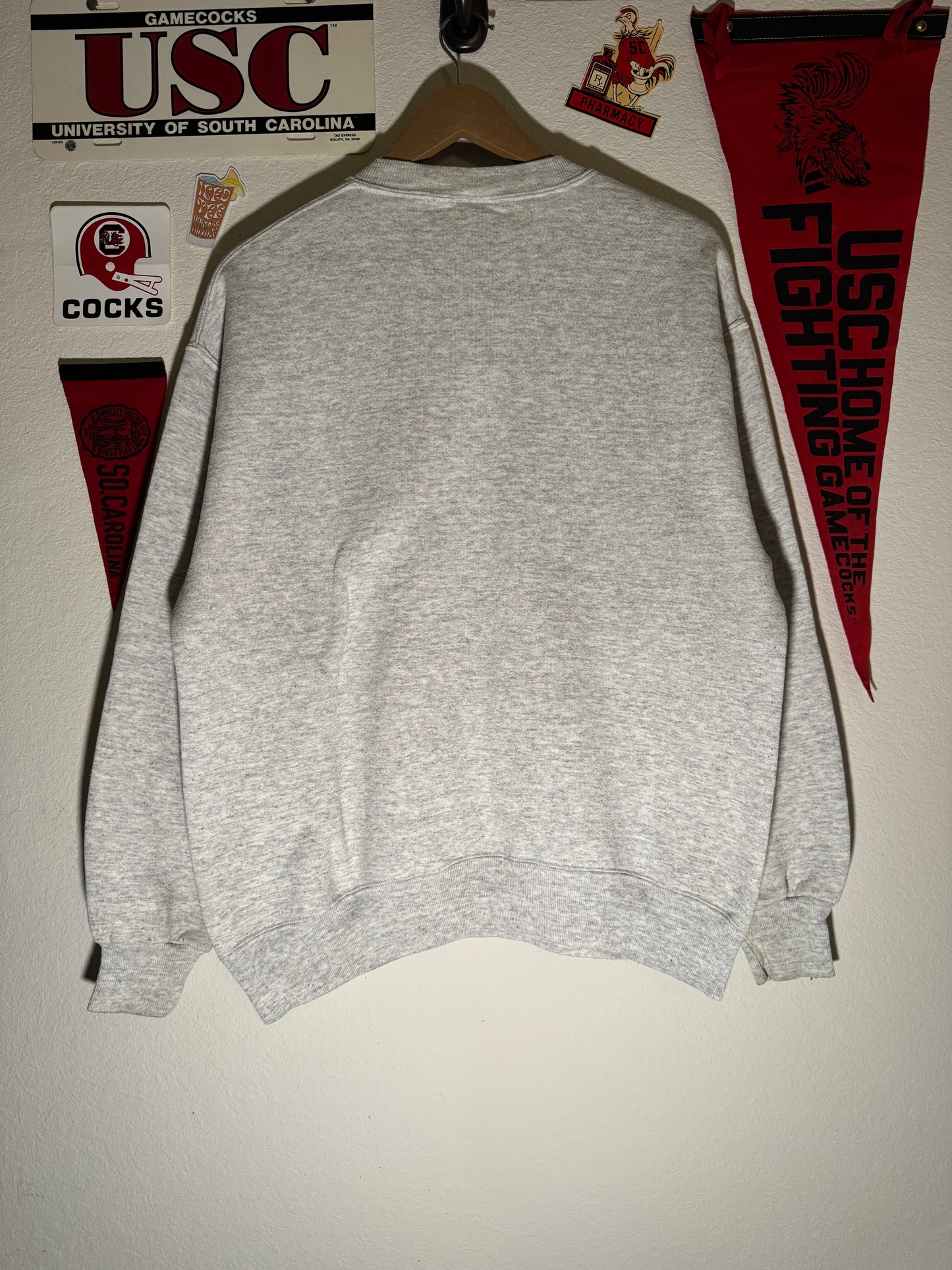 90s Carolina Triangle Crest Crewneck