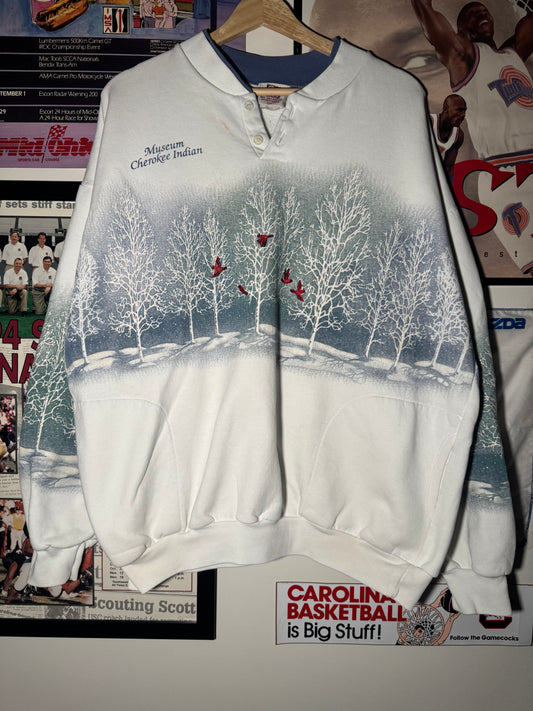 90s Museum Cherokee Indian Crewneck