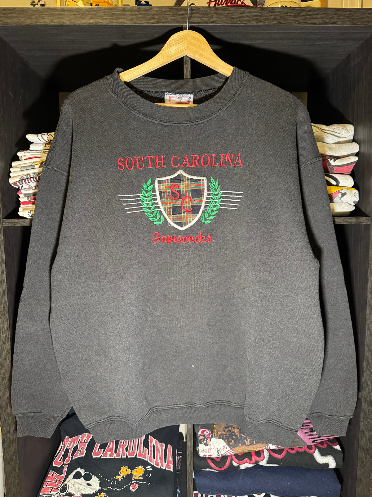 90s South Carolina Shield Crewneck