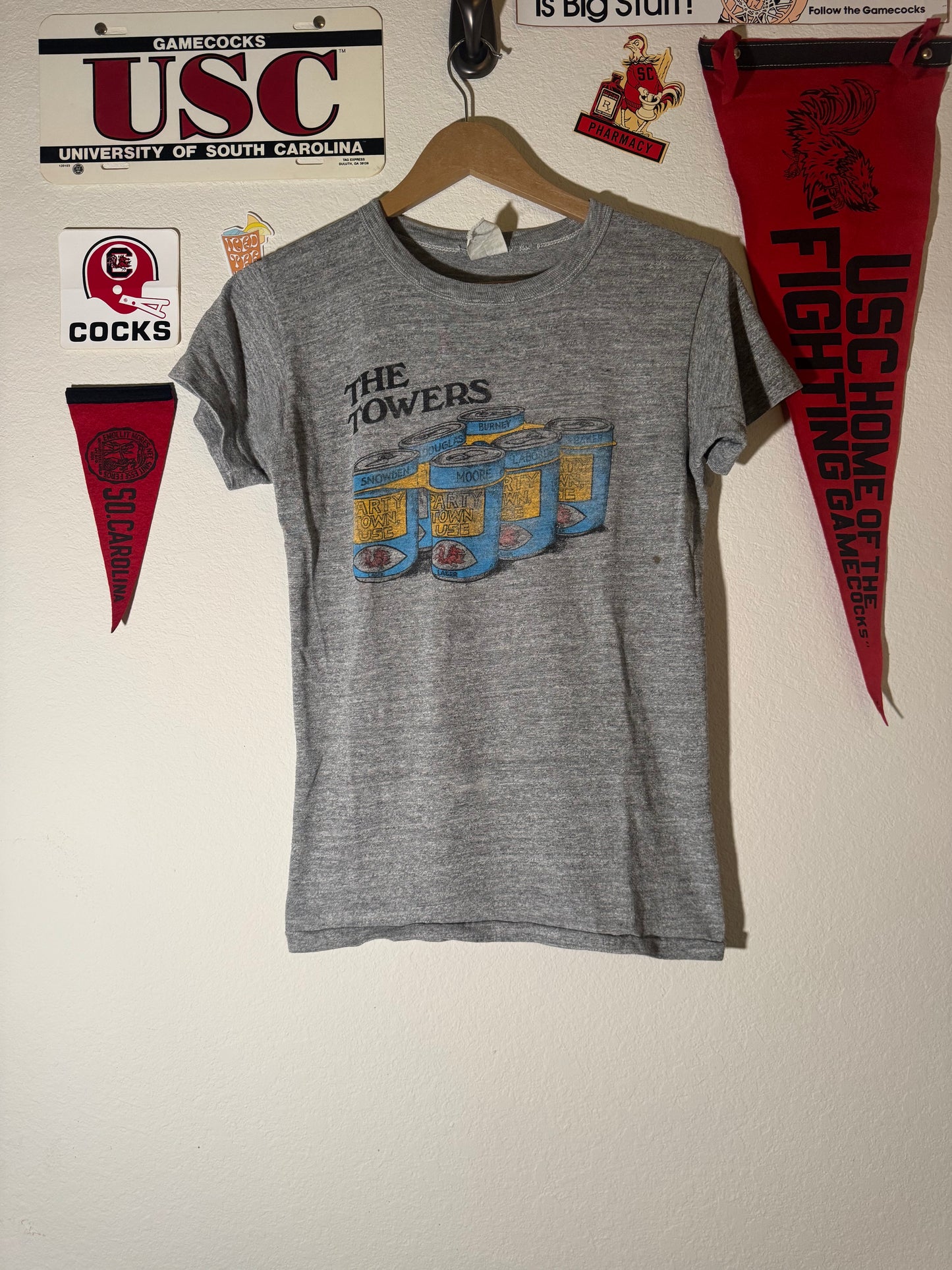 70s Party Town USC Tee