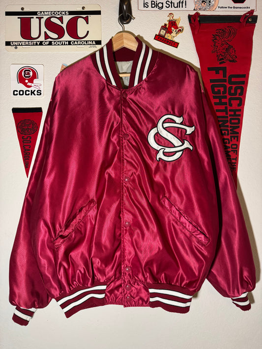 90s SC Baseball Satin Jacket