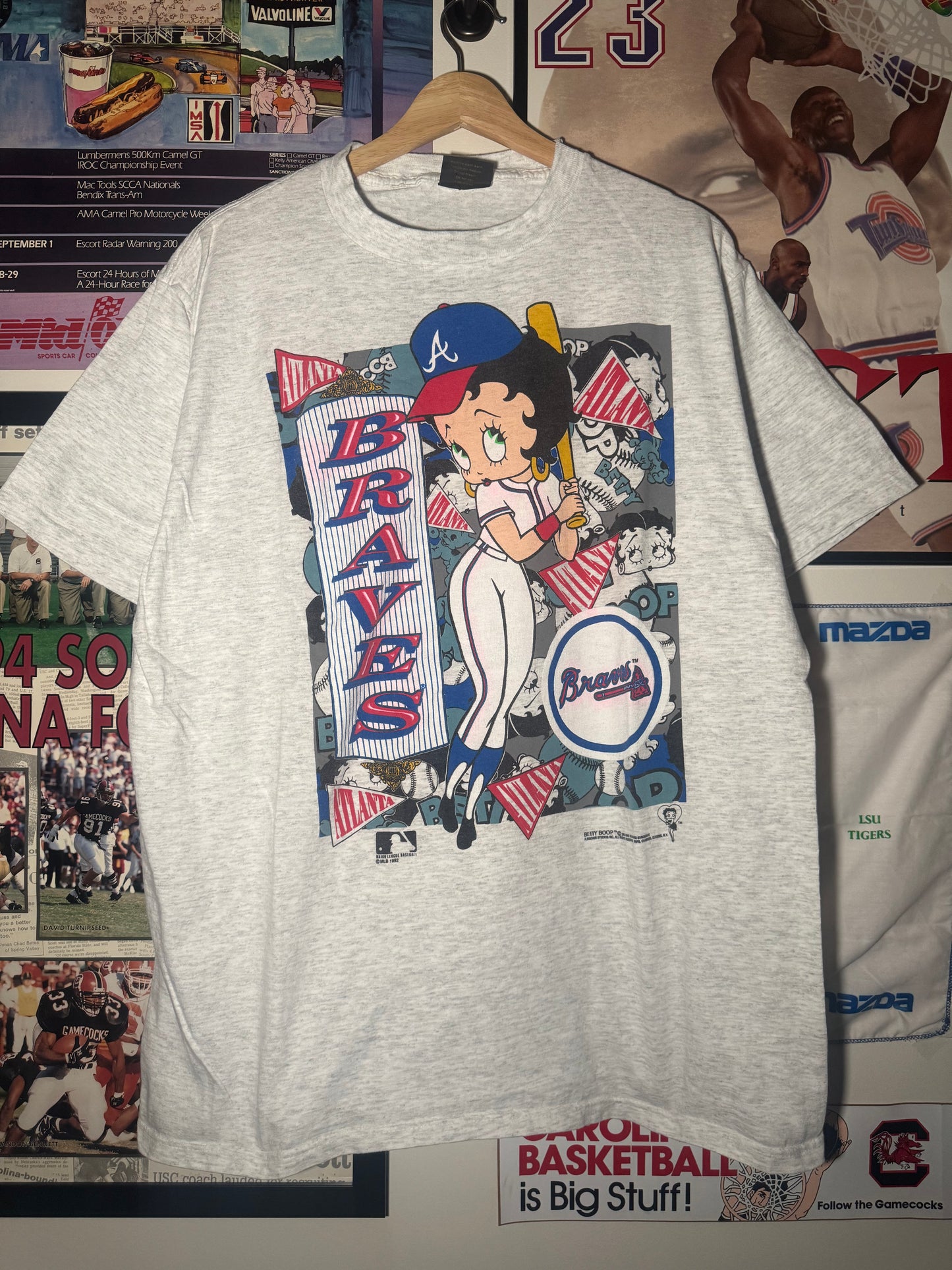 90s Betty Boop Braves Tee