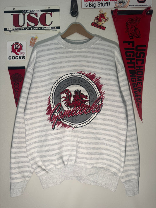 90s Gamecocks Circle Logo Crewneck