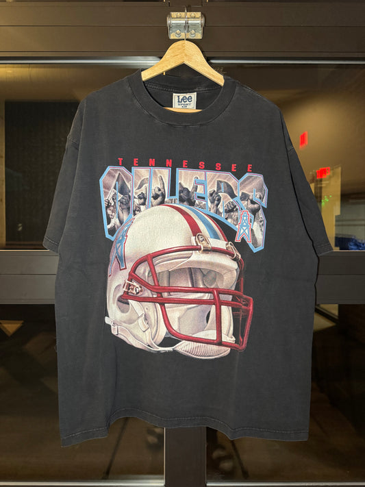 90s TN Oilers Helmet Tee