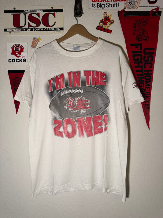 90s Gamecock Football Tee Trashed