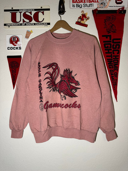 80s Carolina Gamecock Block Crewneck