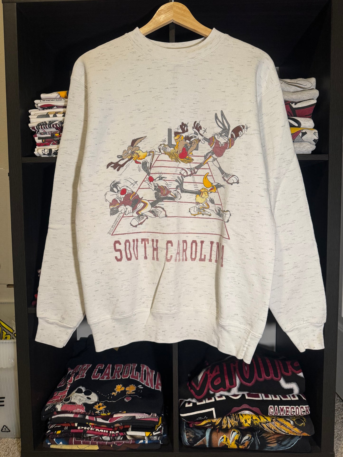 90s Looney Toons Gamecock Sweatshirt