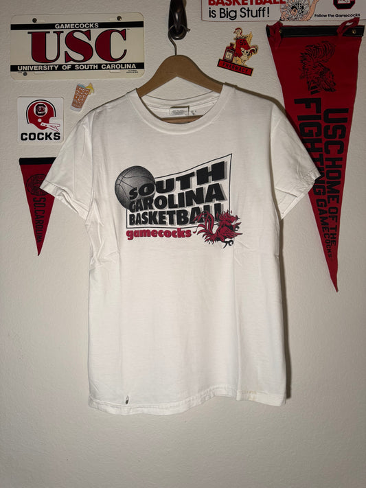 90s Gamecock Basketball Autograph Tee