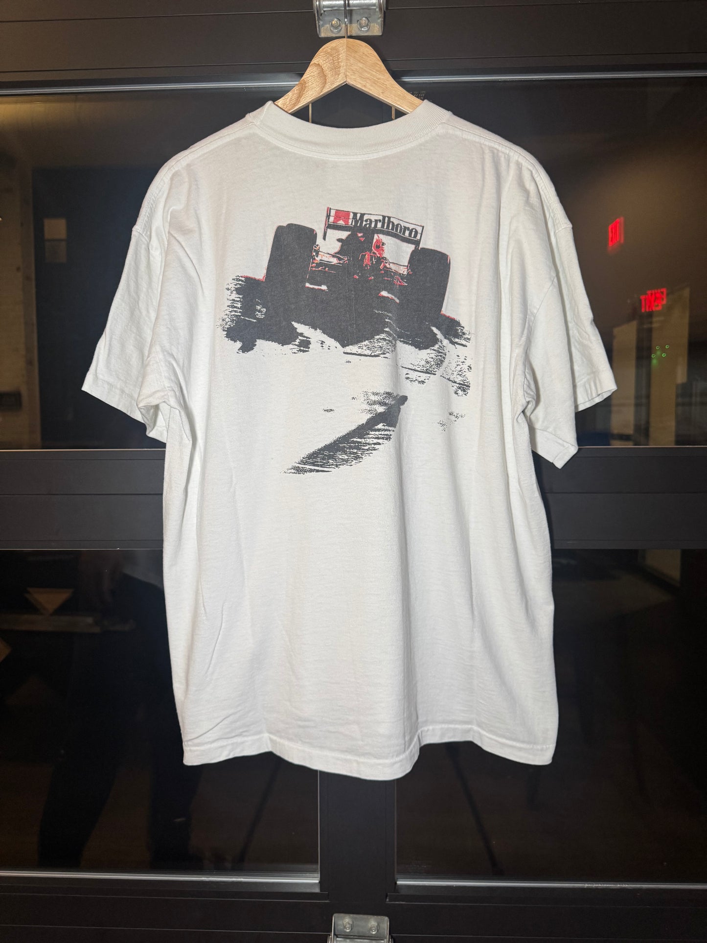 90s Marlboro Indy Car Pocket Tee