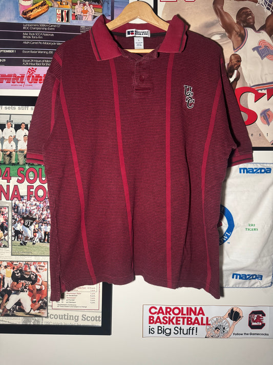 90s USC Chain Russell Polo
