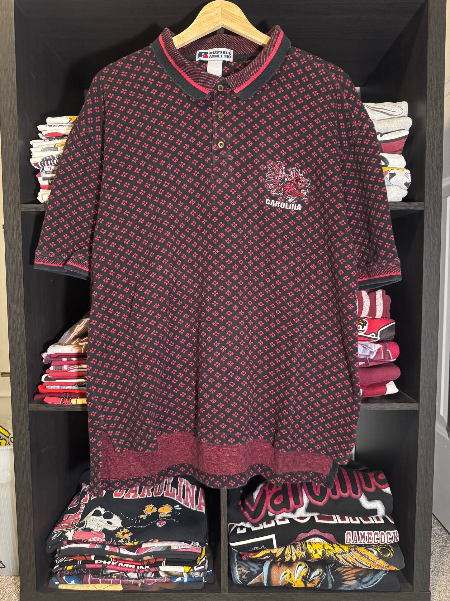 90s Russell Gamecock Polo