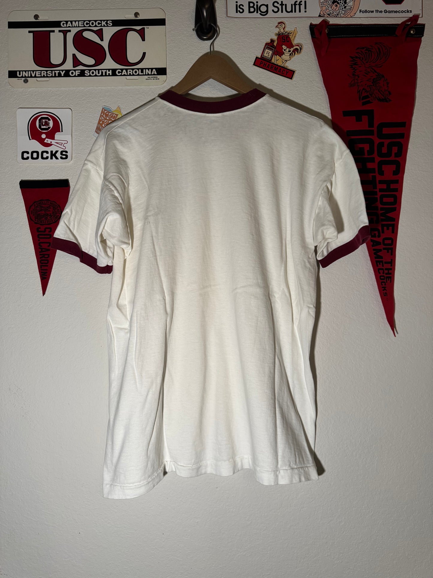 80s UofSC Champion Ringer Tee