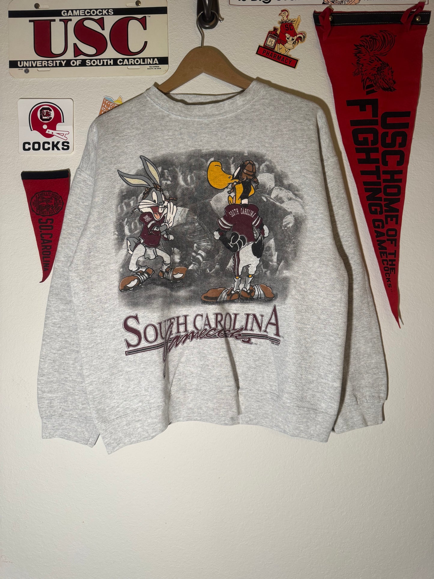 90s Looney Tunes Football Crewneck
