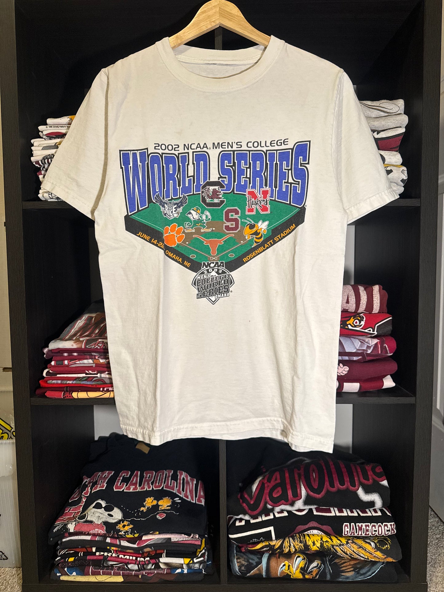‘02 Baseball College World Series Tee