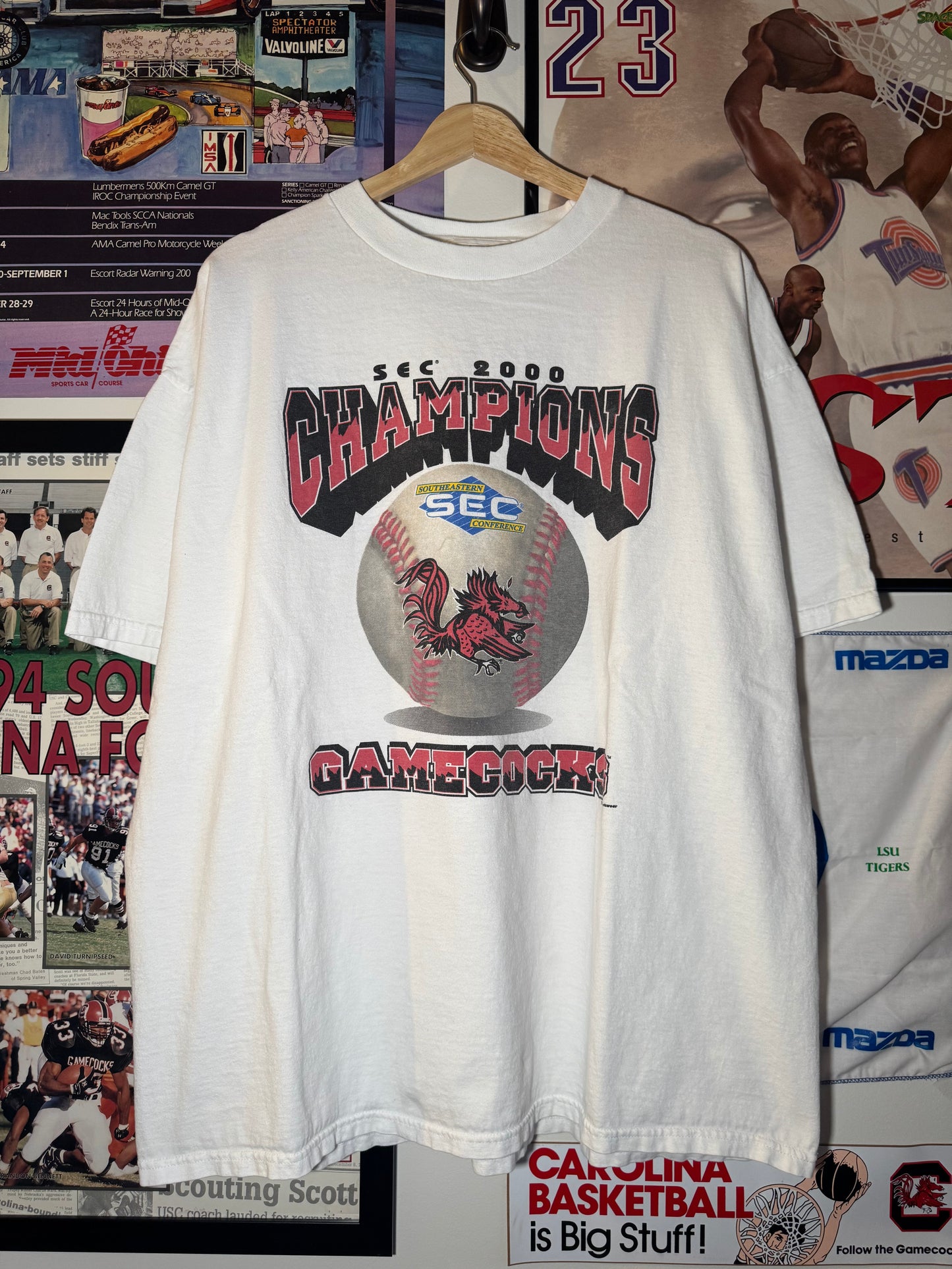 2000 Gamecock Baseball SEC Champs Tee