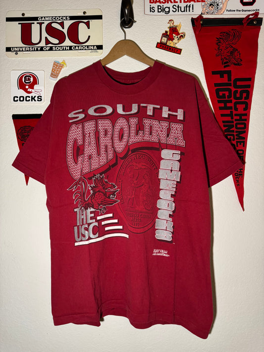 90s Gamecock Crest Tee