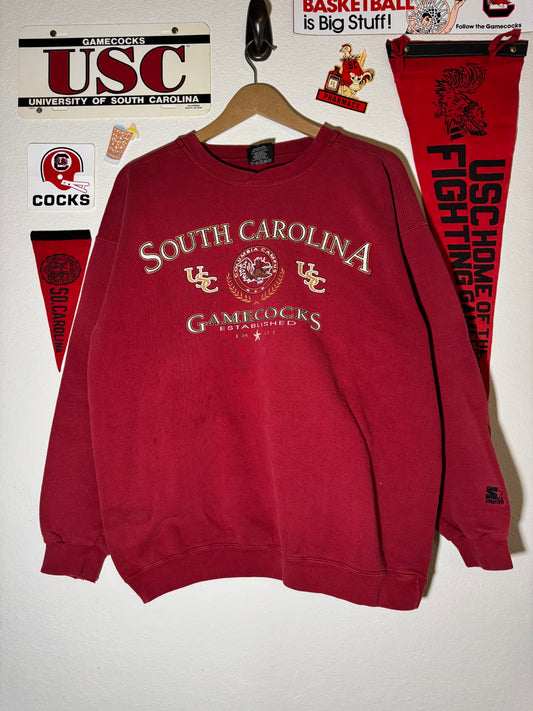 90s Starter Gamecock Crewneck
