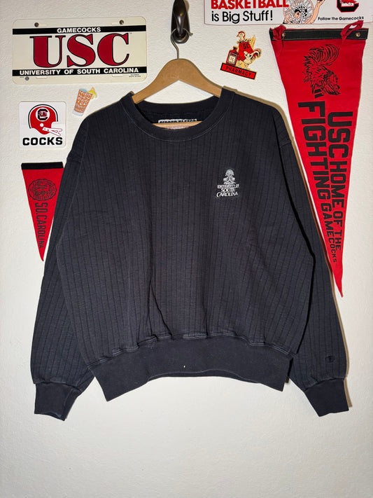 90s USC Ribbed Fleece Crewneck